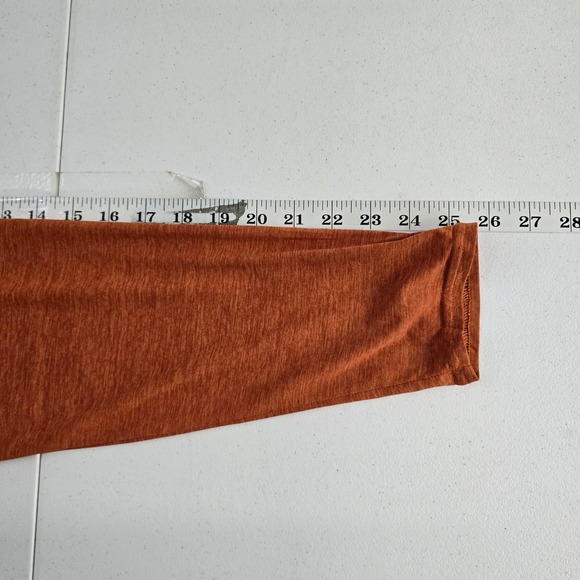 Patagonia Men's Orange Stripe Long Sleeve Crew Neck T-Shirt Size M‎ - Picture 6 of 10